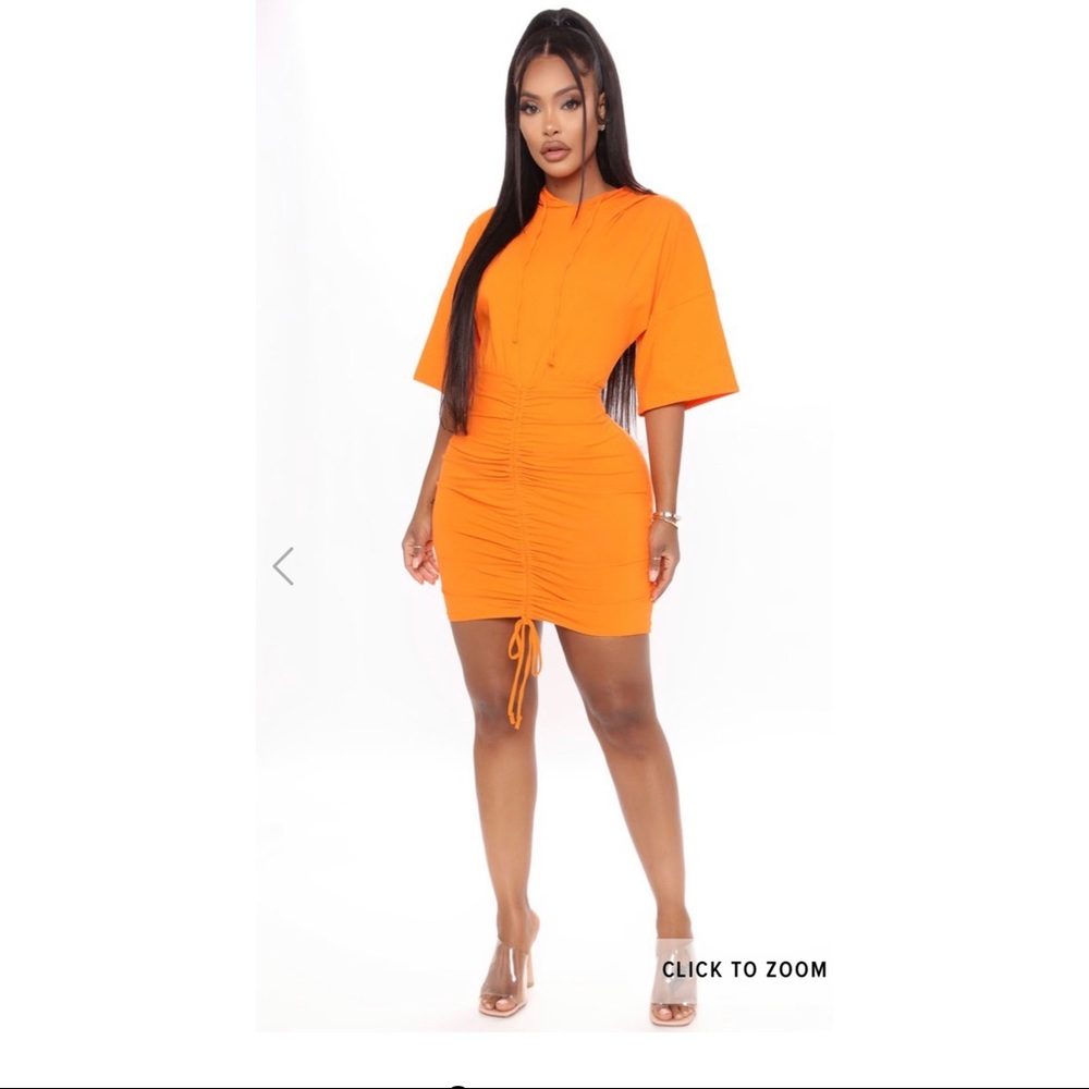 Fashion Nova runched mini dress SZ: 2x
